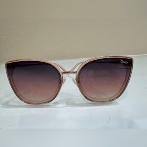 Quay Australia Pink Gradient Sunglasses